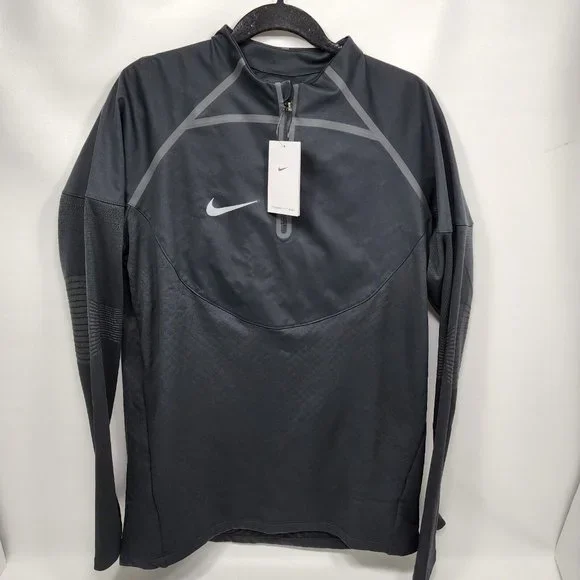 Nike Dri Fit Nike Warrior Drill Top Grey Nike Kids Therma-FIT